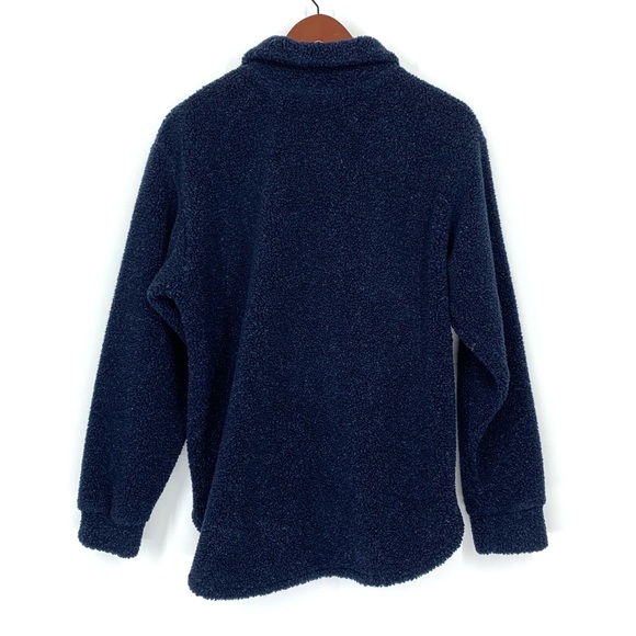 Vintage Art Unlimited Sportswear Embroidered Cardinal Sherpa Cardigan Sweater - Picture 2 of 16